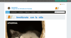 Desktop Screenshot of amigosdelosanimales.org.es